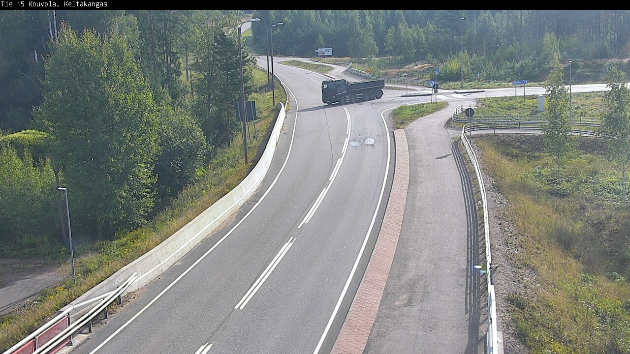 Weather Camera Image Väg 15 Kouvola, Keltakangas, Kouvola, Kymenlaakso