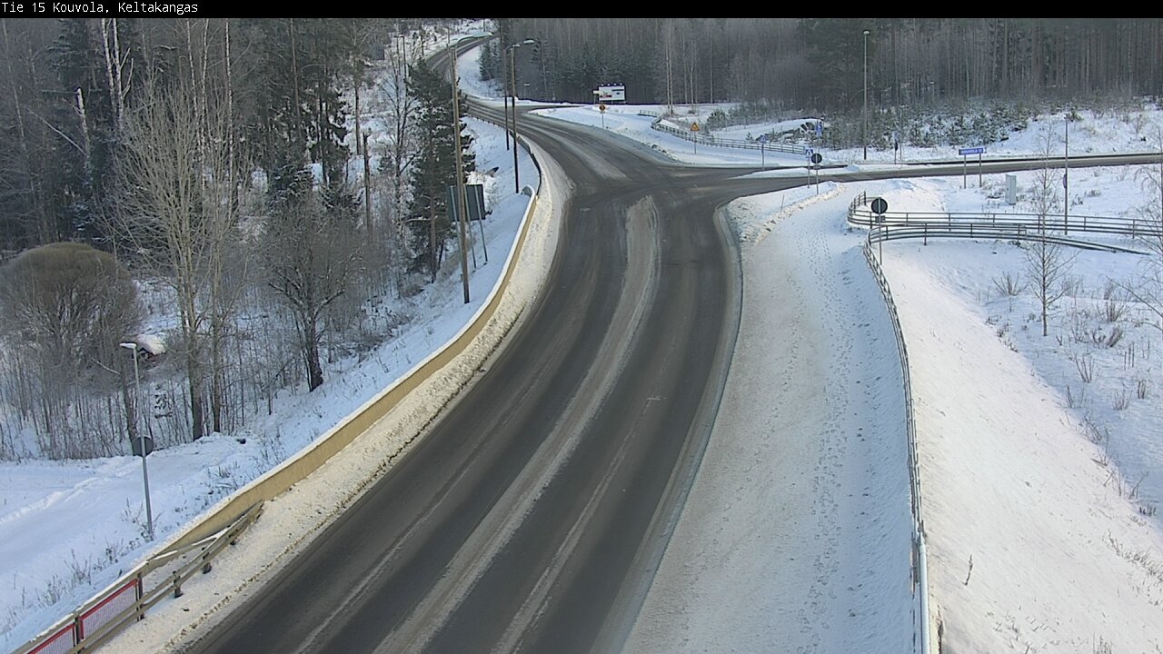 Weather Camera Image Road 15 Kouvola, Keltakangas, Kouvola, Kymenlaakso