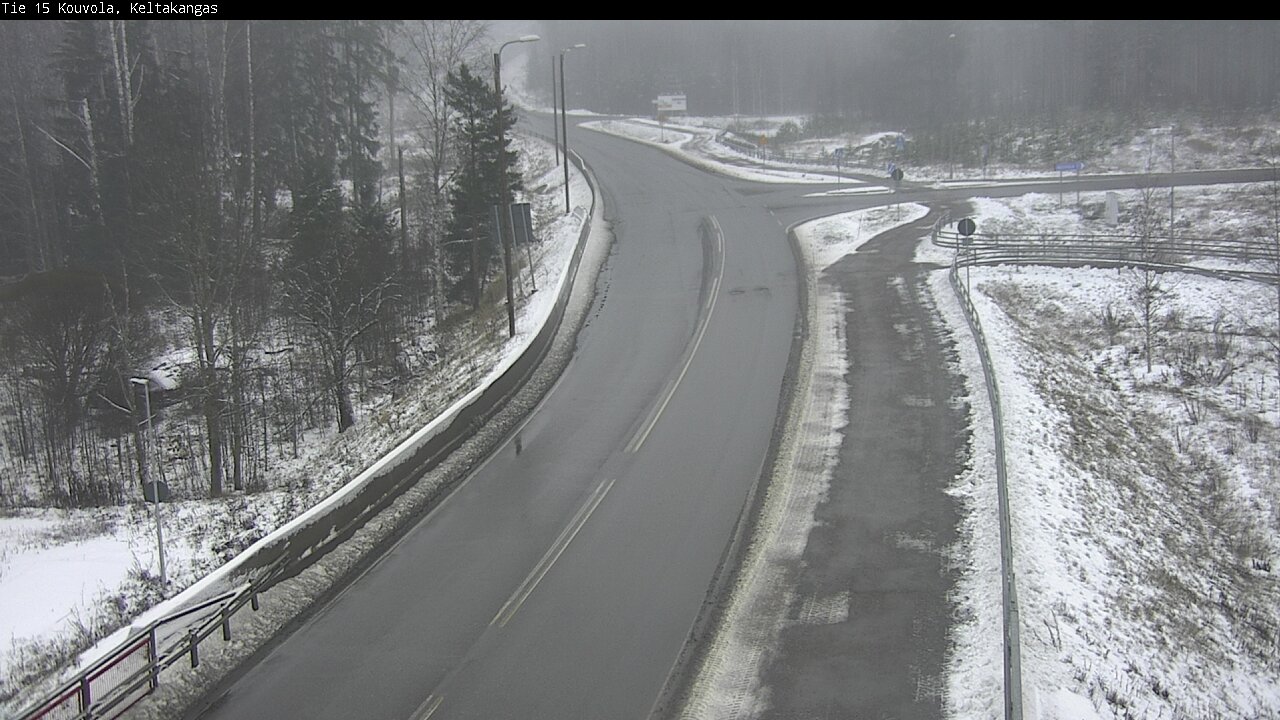 Weather Camera Image Road 15 Kouvola, Keltakangas, Kouvola, Kymenlaakso