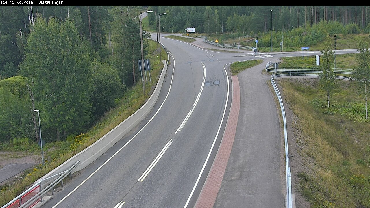 Weather Camera Image Väg 15 Kouvola, Keltakangas, Kouvola, Kymenlaakso