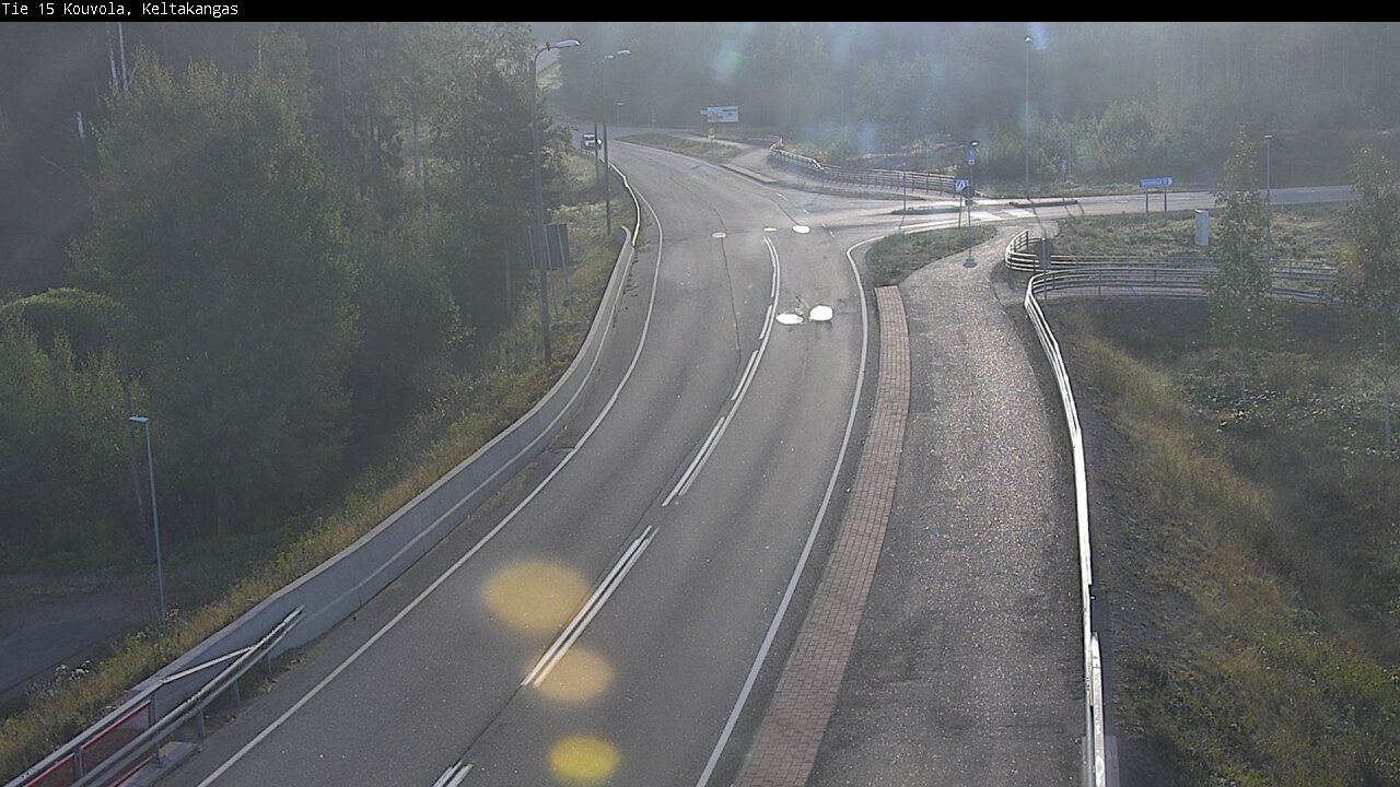 Weather Camera Image Väg 15 Kouvola, Keltakangas, Kouvola, Kymenlaakso