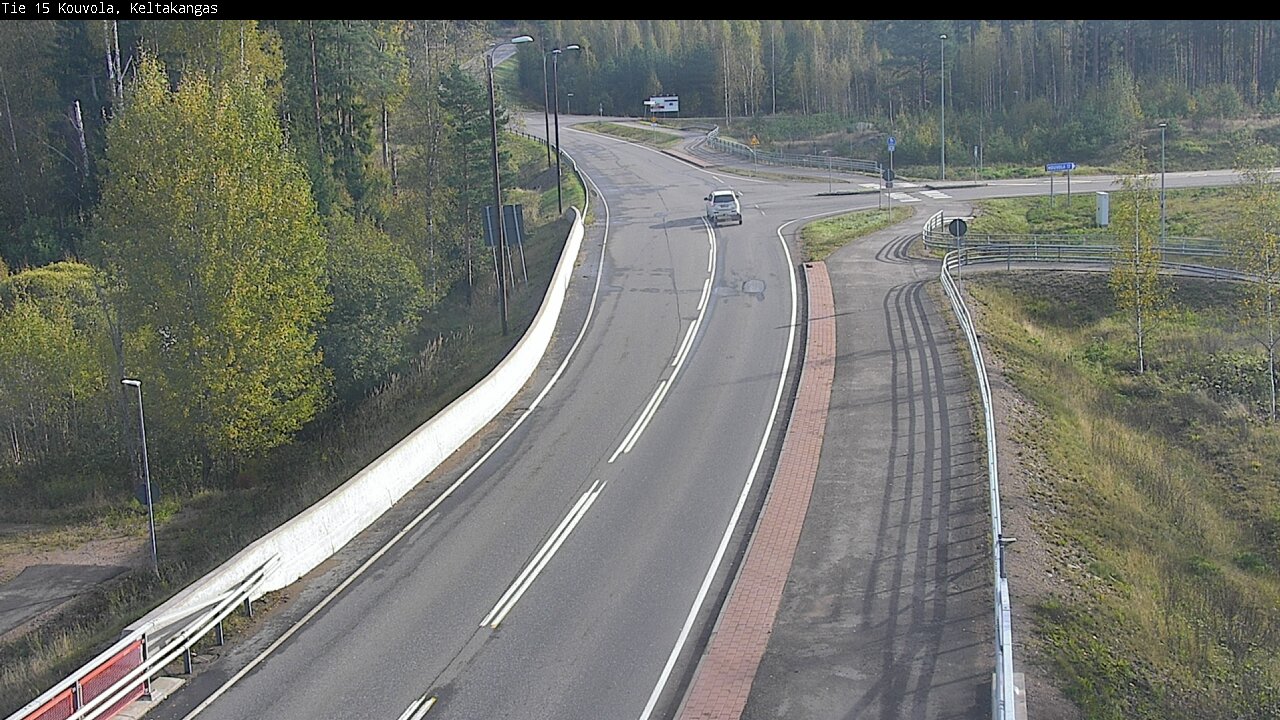 Weather Camera Image Road 15 Kouvola, Keltakangas, Kouvola, Kymenlaakso
