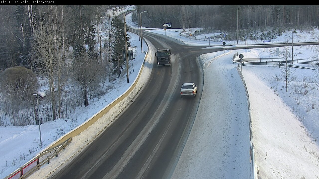 Weather Camera Image Road 15 Kouvola, Keltakangas, Kouvola, Kymenlaakso
