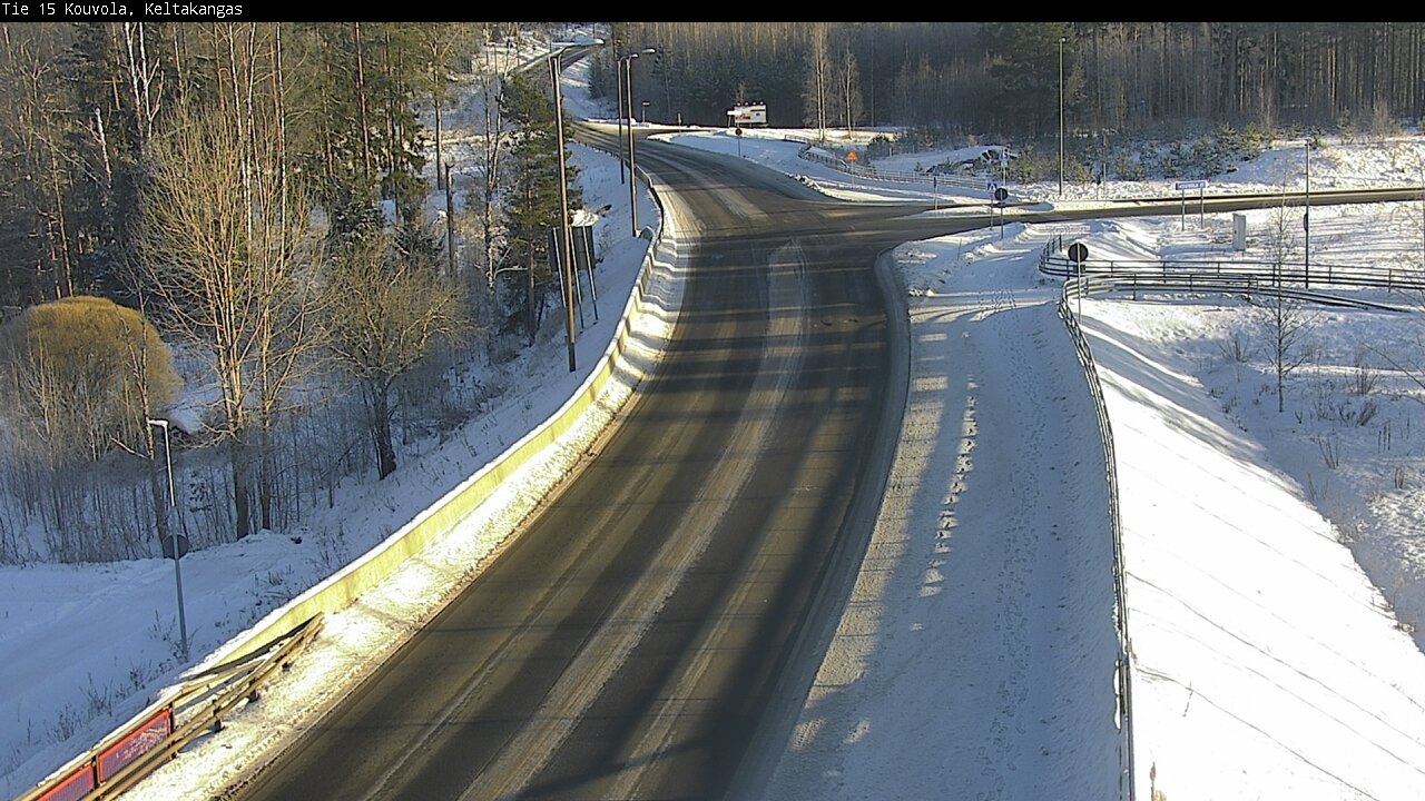 Weather Camera Image Road 15 Kouvola, Keltakangas, Kouvola, Kymenlaakso