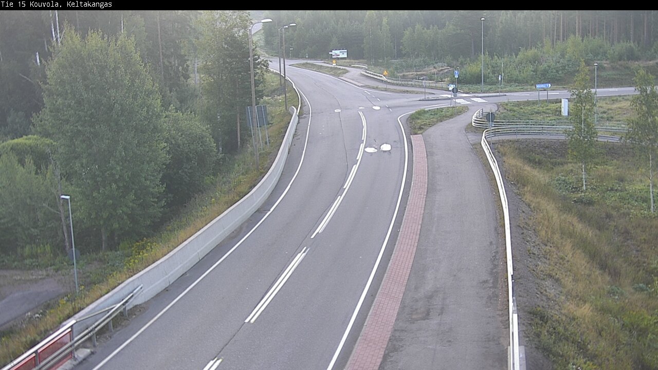 Weather Camera Image Väg 15 Kouvola, Keltakangas, Kouvola, Kymenlaakso