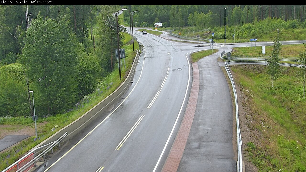 Weather Camera Image Väg 15 Kouvola, Keltakangas, Kouvola, Kymenlaakso