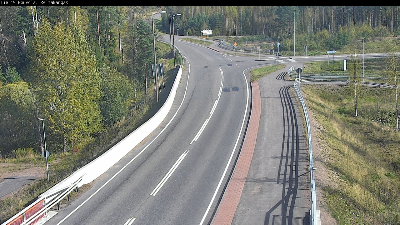 Weather Camera Image Road 15 Kouvola, Keltakangas, Kouvola, Kymenlaakso