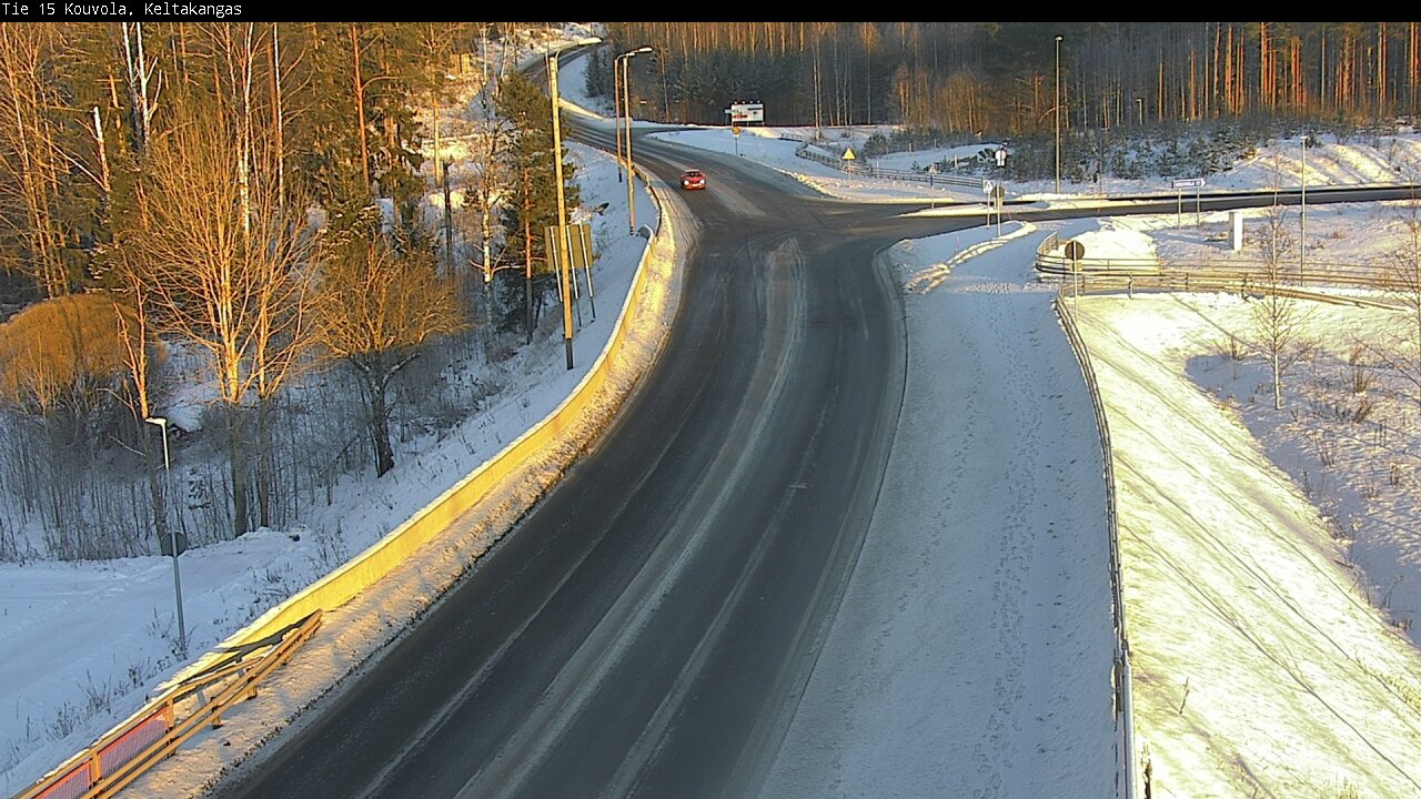 Weather Camera Image Road 15 Kouvola, Keltakangas, Kouvola, Kymenlaakso