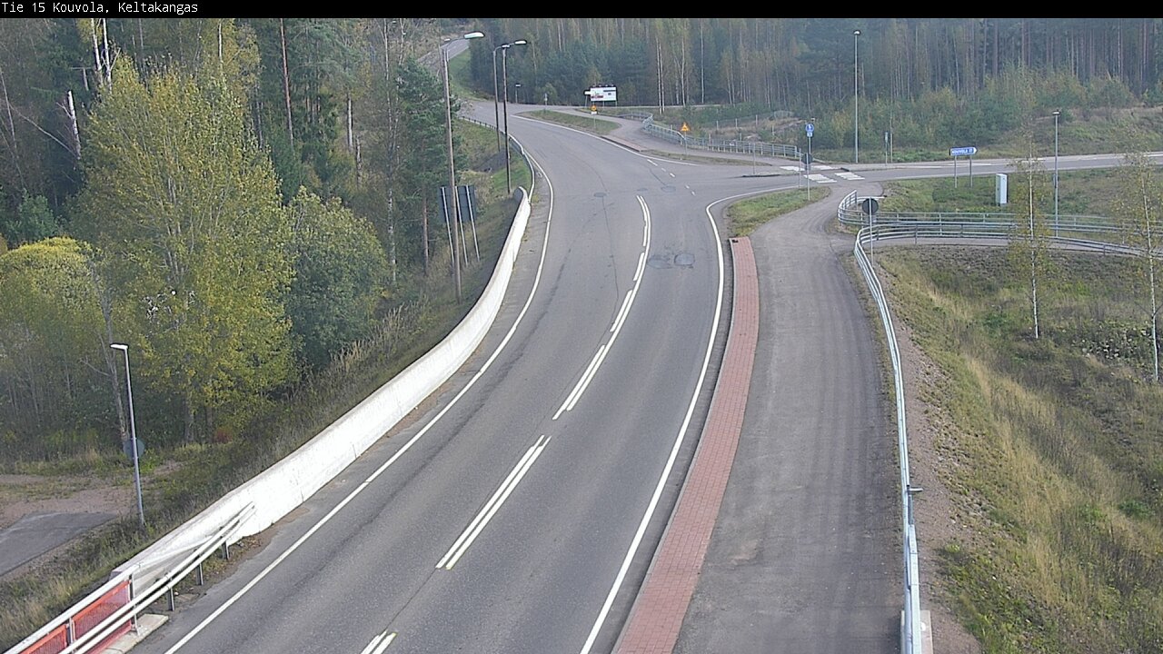 Weather Camera Image Road 15 Kouvola, Keltakangas, Kouvola, Kymenlaakso