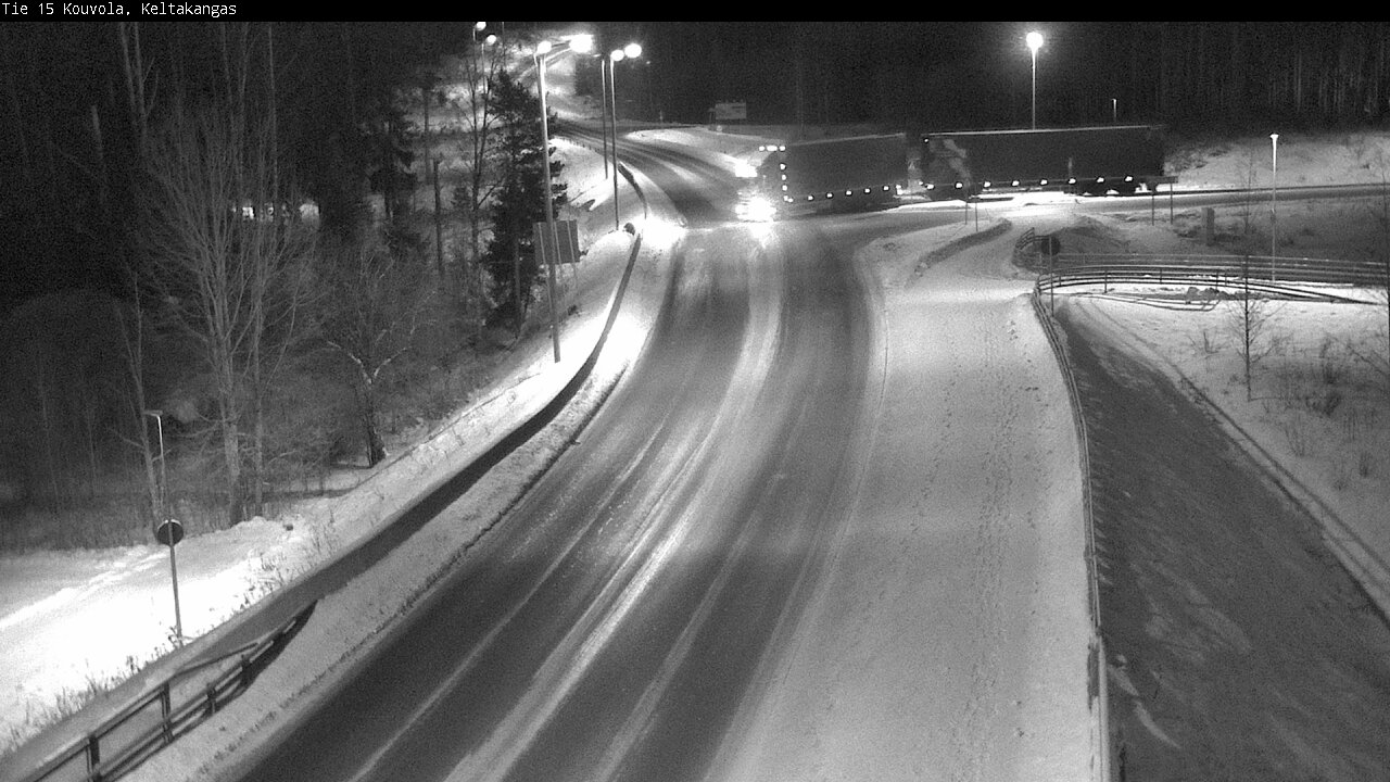 Weather Camera Image Road 15 Kouvola, Keltakangas, Kouvola, Kymenlaakso