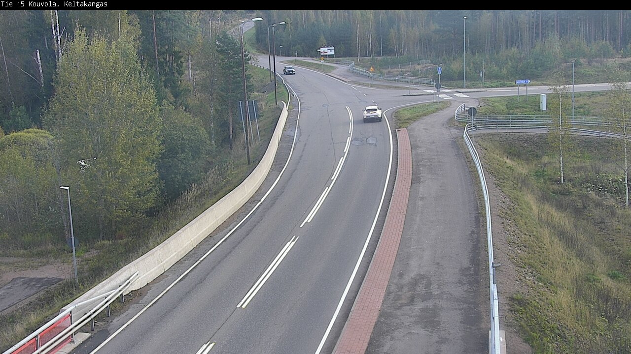 Weather Camera Image Road 15 Kouvola, Keltakangas, Kouvola, Kymenlaakso