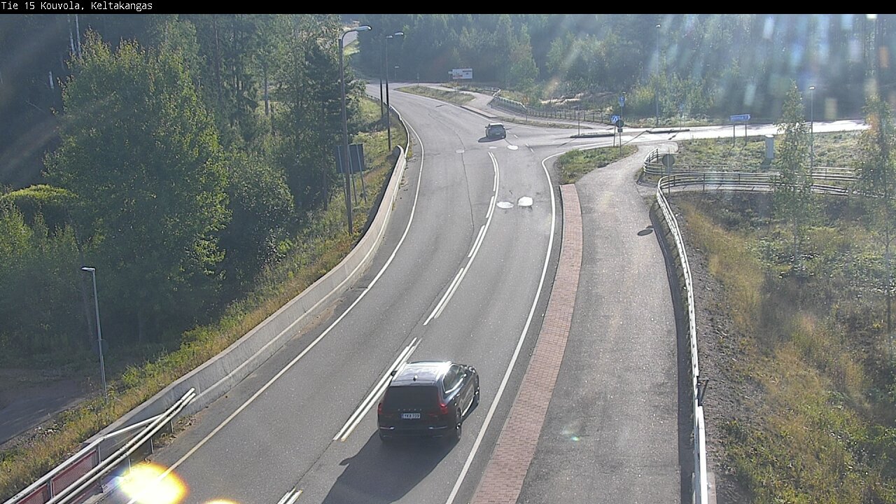 Weather Camera Image Väg 15 Kouvola, Keltakangas, Kouvola, Kymenlaakso