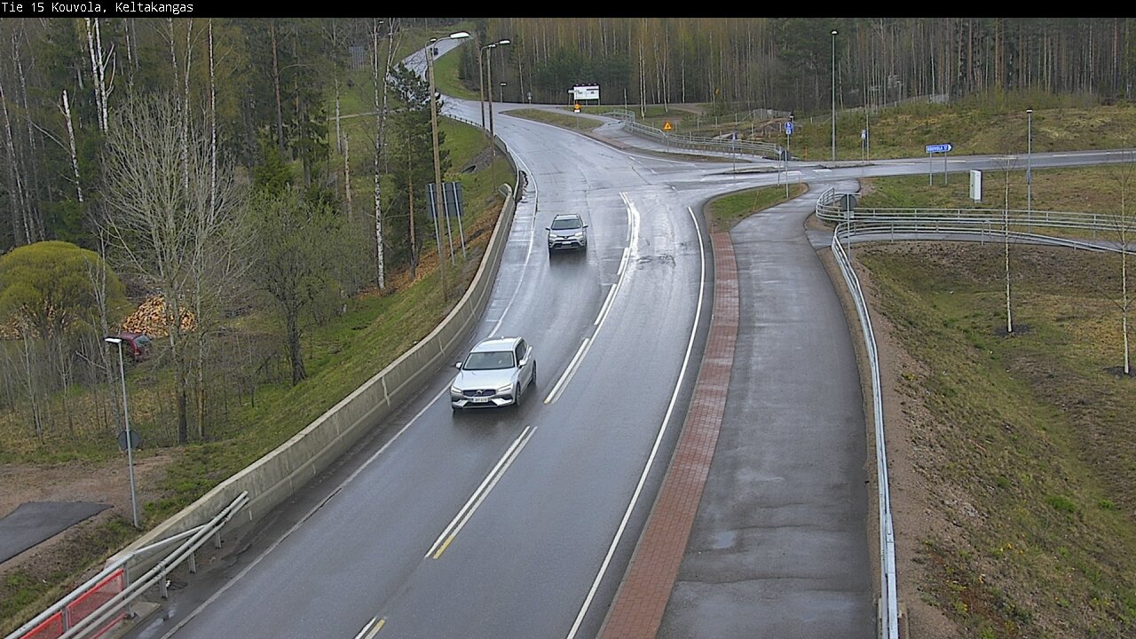 Weather Camera Image Väg 15 Kouvola, Keltakangas, Kouvola, Kymenlaakso