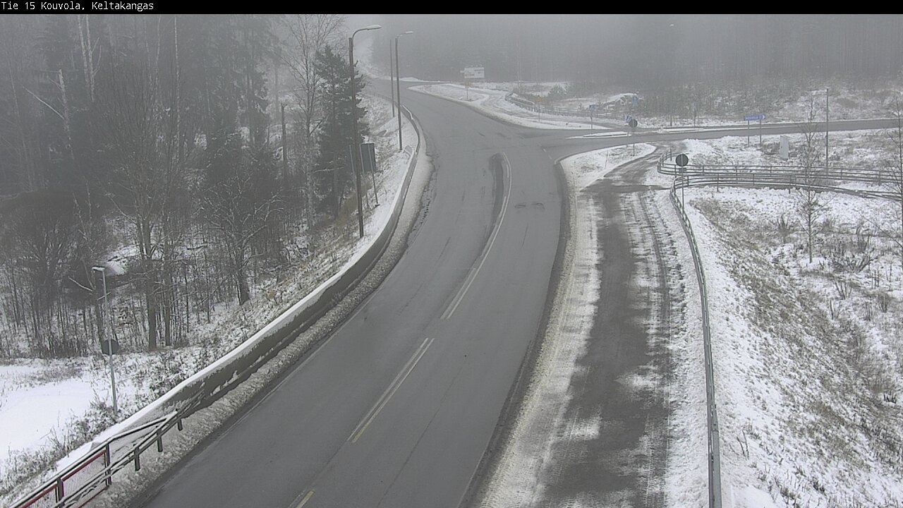 Weather Camera Image Road 15 Kouvola, Keltakangas, Kouvola, Kymenlaakso