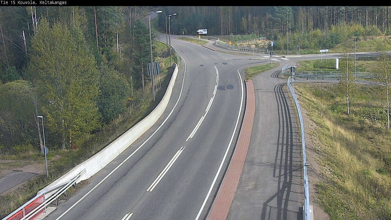 Weather Camera Image Road 15 Kouvola, Keltakangas, Kouvola, Kymenlaakso