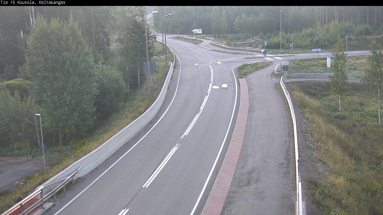 Weather Camera Image Väg 15 Kouvola, Keltakangas, Kouvola, Kymenlaakso