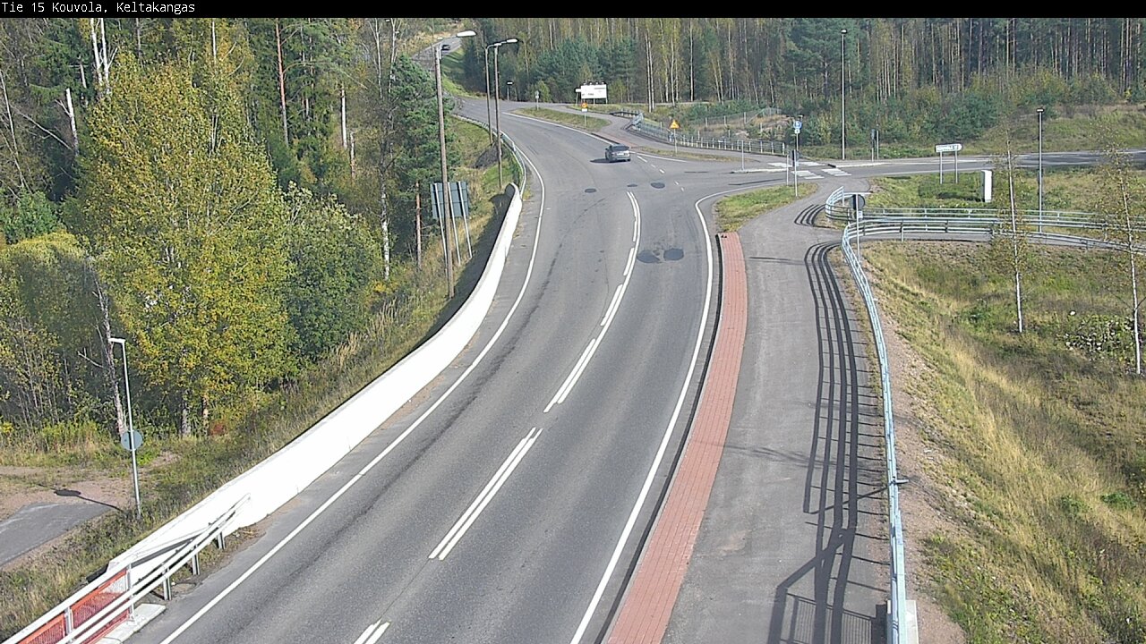 Weather Camera Image Road 15 Kouvola, Keltakangas, Kouvola, Kymenlaakso