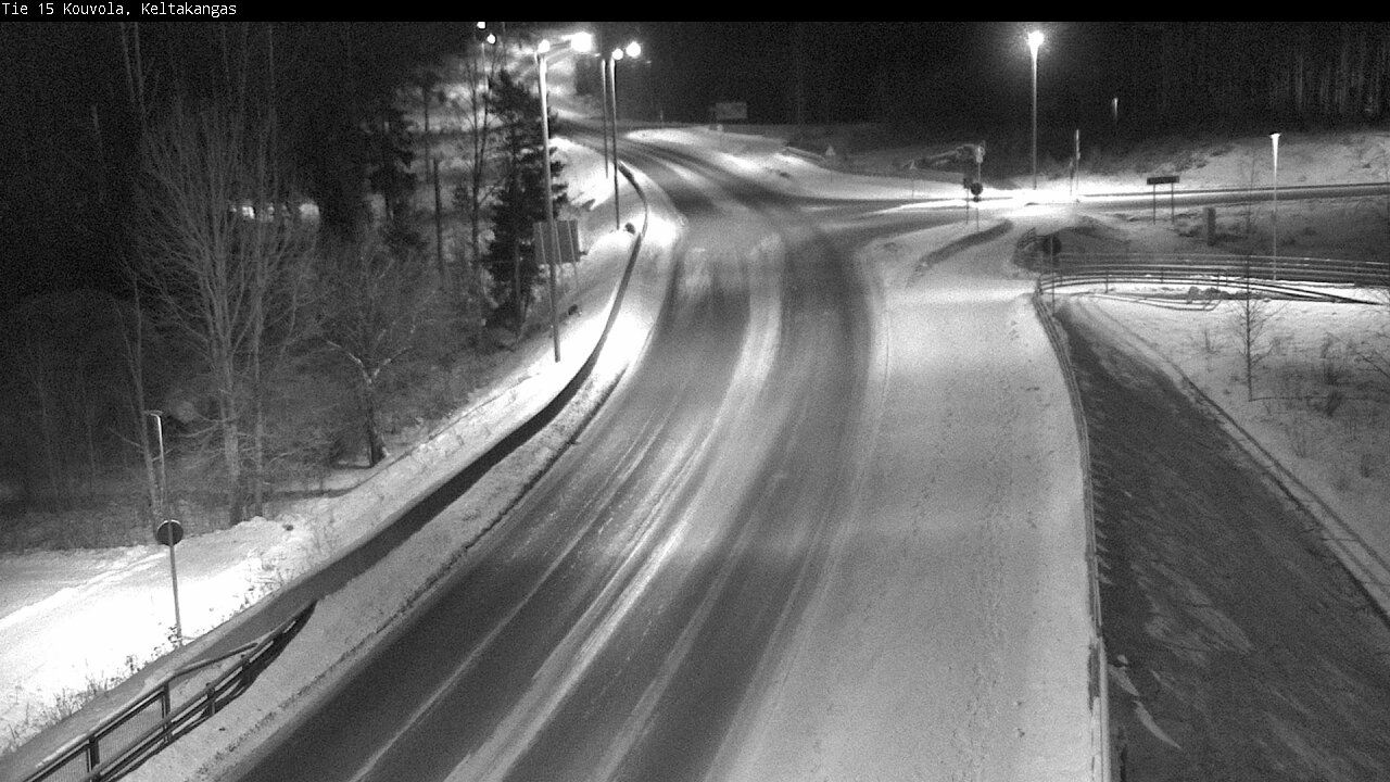 Weather Camera Image Road 15 Kouvola, Keltakangas, Kouvola, Kymenlaakso