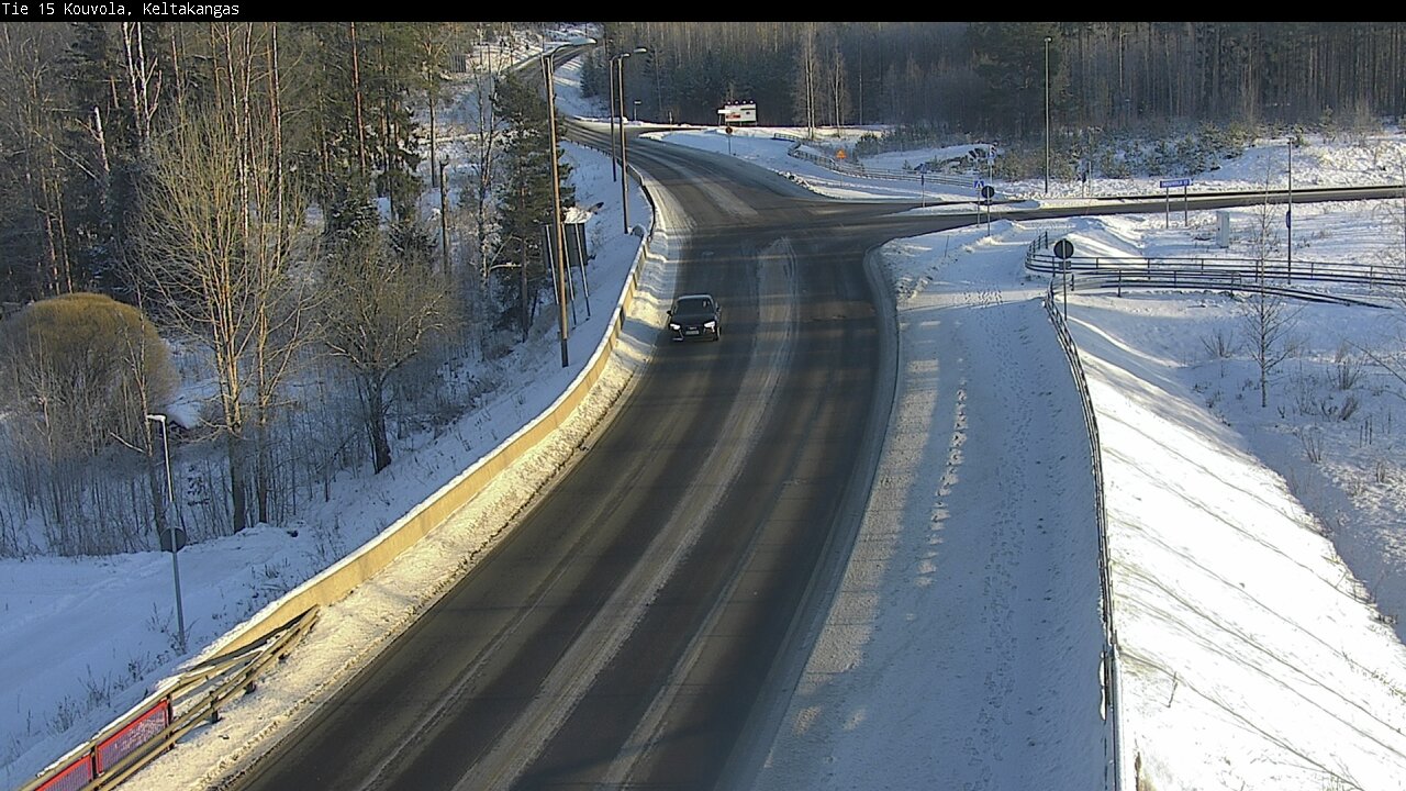 Weather Camera Image Road 15 Kouvola, Keltakangas, Kouvola, Kymenlaakso
