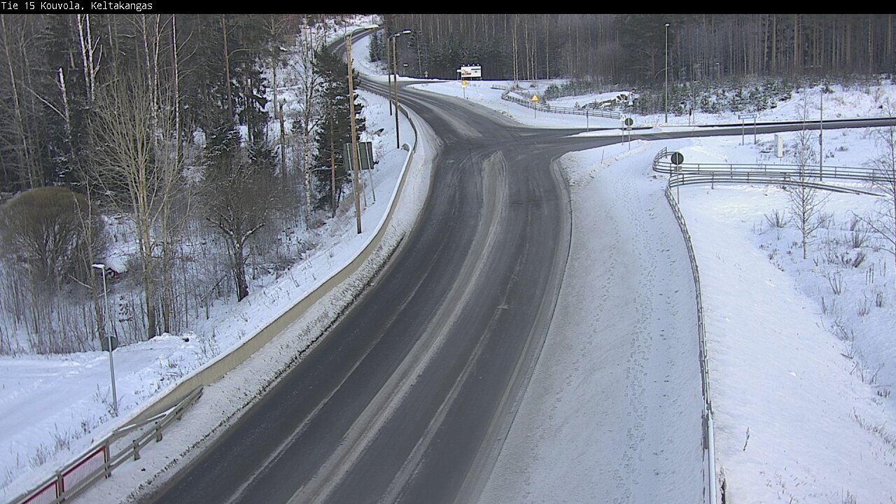 Weather Camera Image Road 15 Kouvola, Keltakangas, Kouvola, Kymenlaakso
