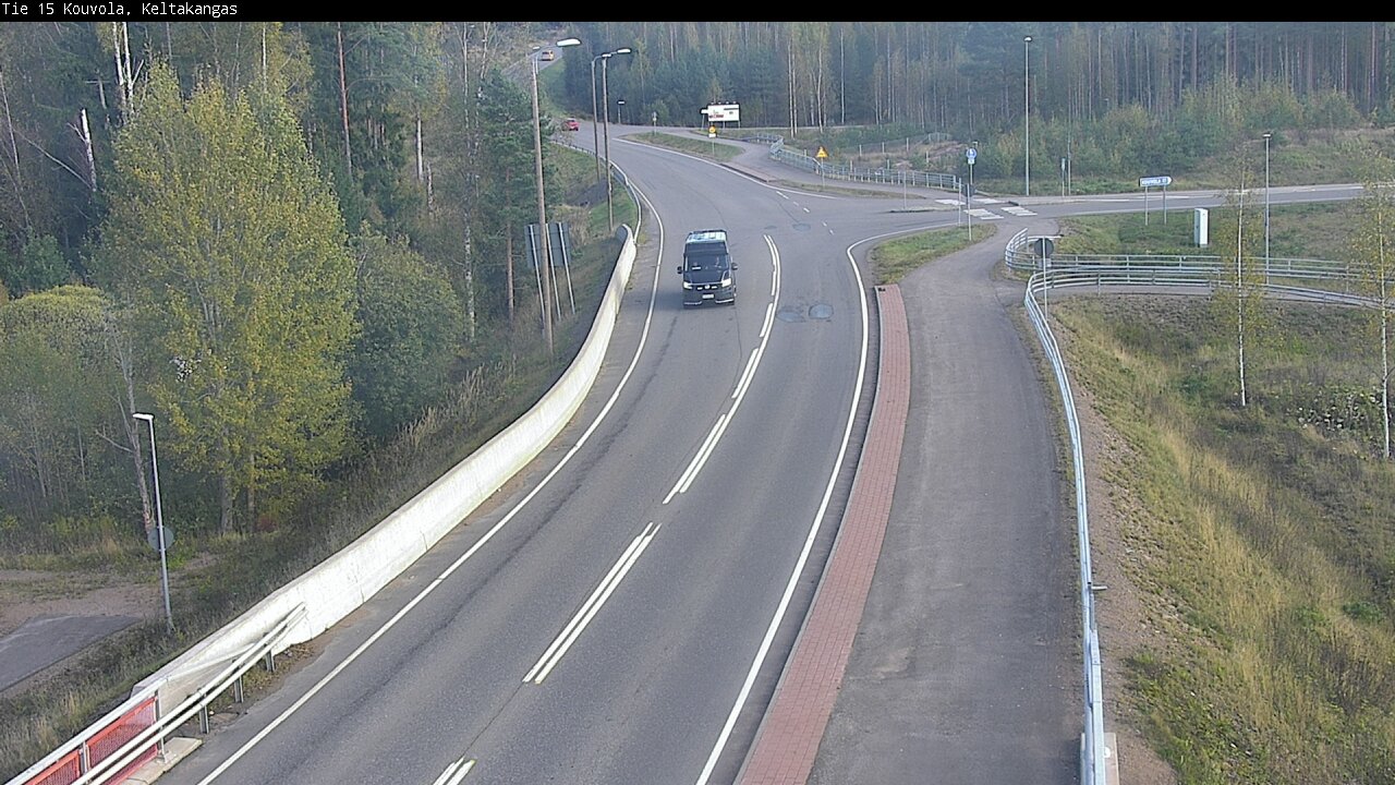 Weather Camera Image Road 15 Kouvola, Keltakangas, Kouvola, Kymenlaakso