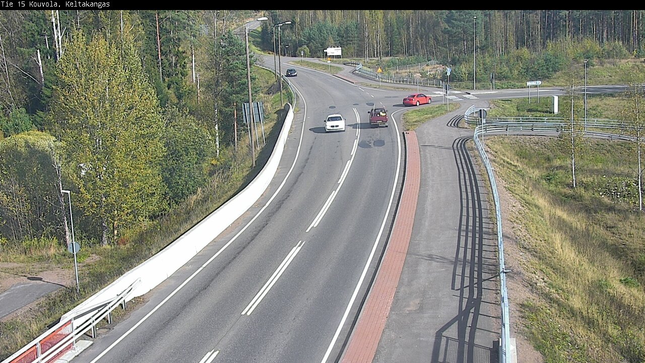 Weather Camera Image Road 15 Kouvola, Keltakangas, Kouvola, Kymenlaakso