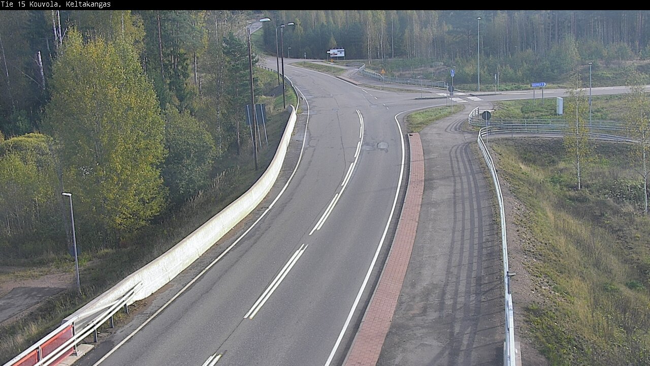 Weather Camera Image Road 15 Kouvola, Keltakangas, Kouvola, Kymenlaakso