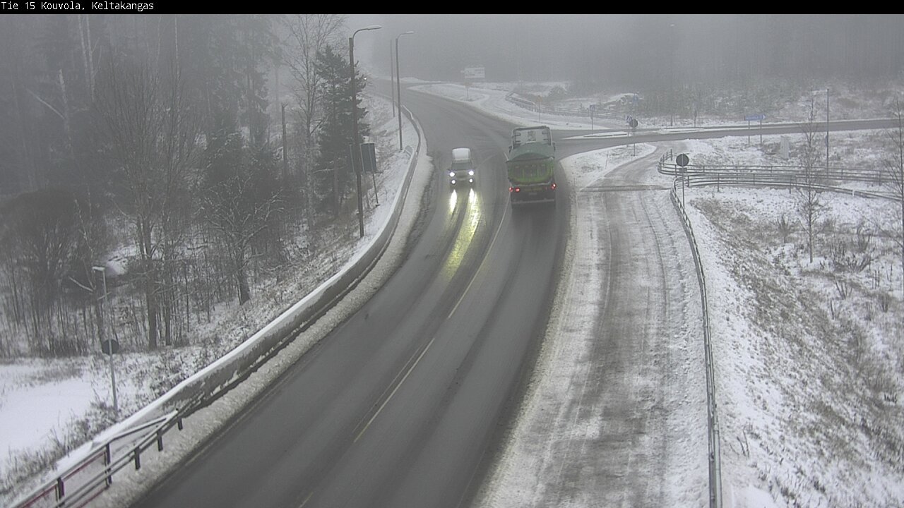 Weather Camera Image Road 15 Kouvola, Keltakangas, Kouvola, Kymenlaakso