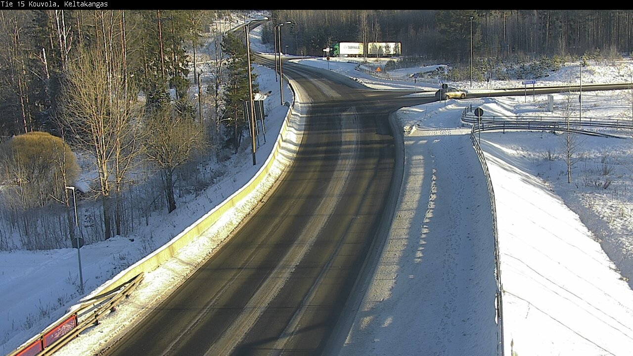 Weather Camera Image Road 15 Kouvola, Keltakangas, Kouvola, Kymenlaakso