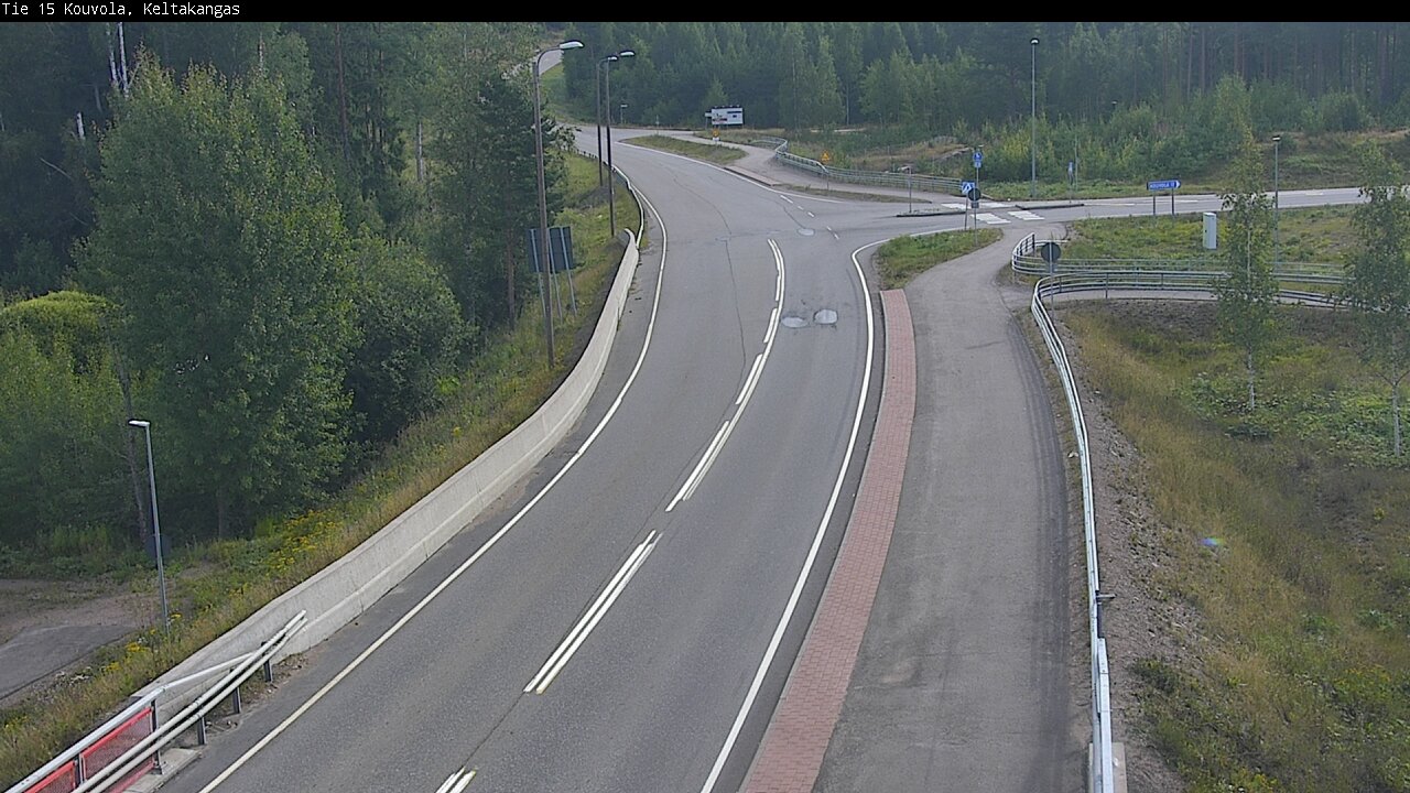 Weather Camera Image Väg 15 Kouvola, Keltakangas, Kouvola, Kymenlaakso
