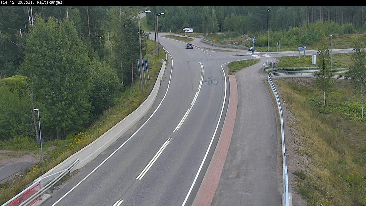 Weather Camera Image Road 15 Kouvola, Keltakangas, Kouvola, Kymenlaakso