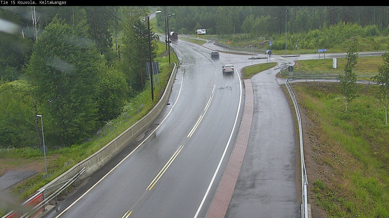 Weather Camera Image Road 15 Kouvola, Keltakangas, Kouvola, Kymenlaakso