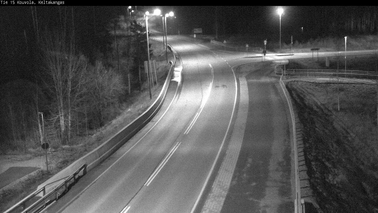Weather Camera Image Väg 15 Kouvola, Keltakangas, Kouvola, Kymenlaakso