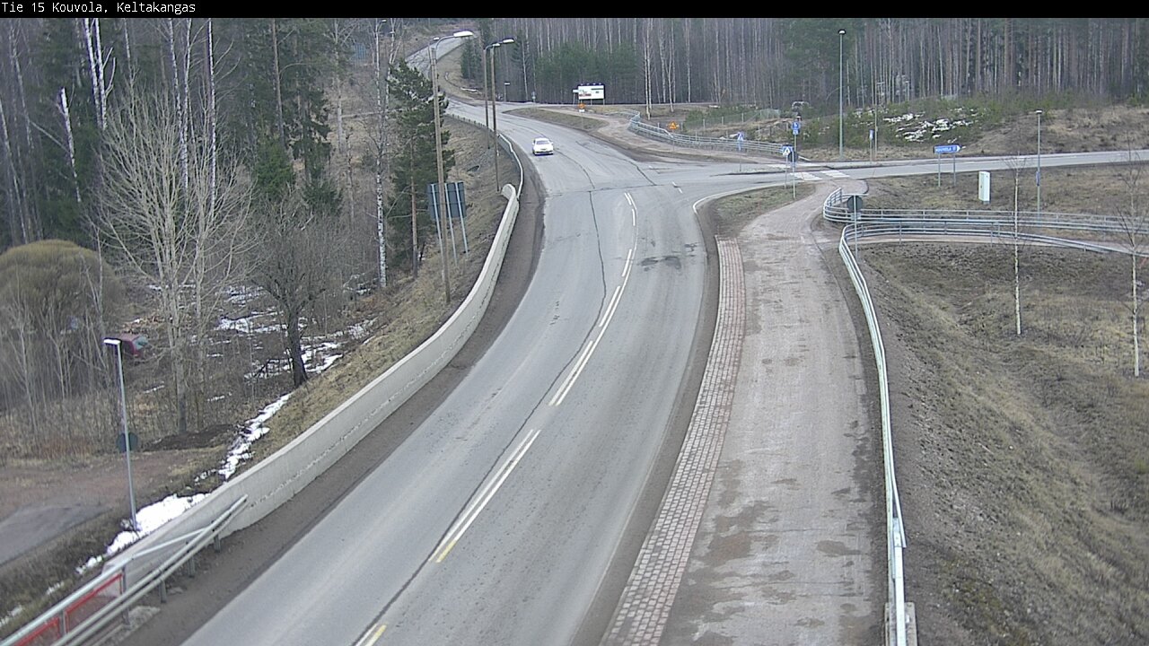 Weather Camera Image Road 15 Kouvola, Keltakangas, Kouvola, Kymenlaakso