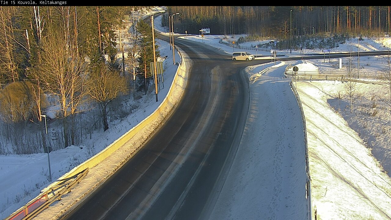 Weather Camera Image Road 15 Kouvola, Keltakangas, Kouvola, Kymenlaakso