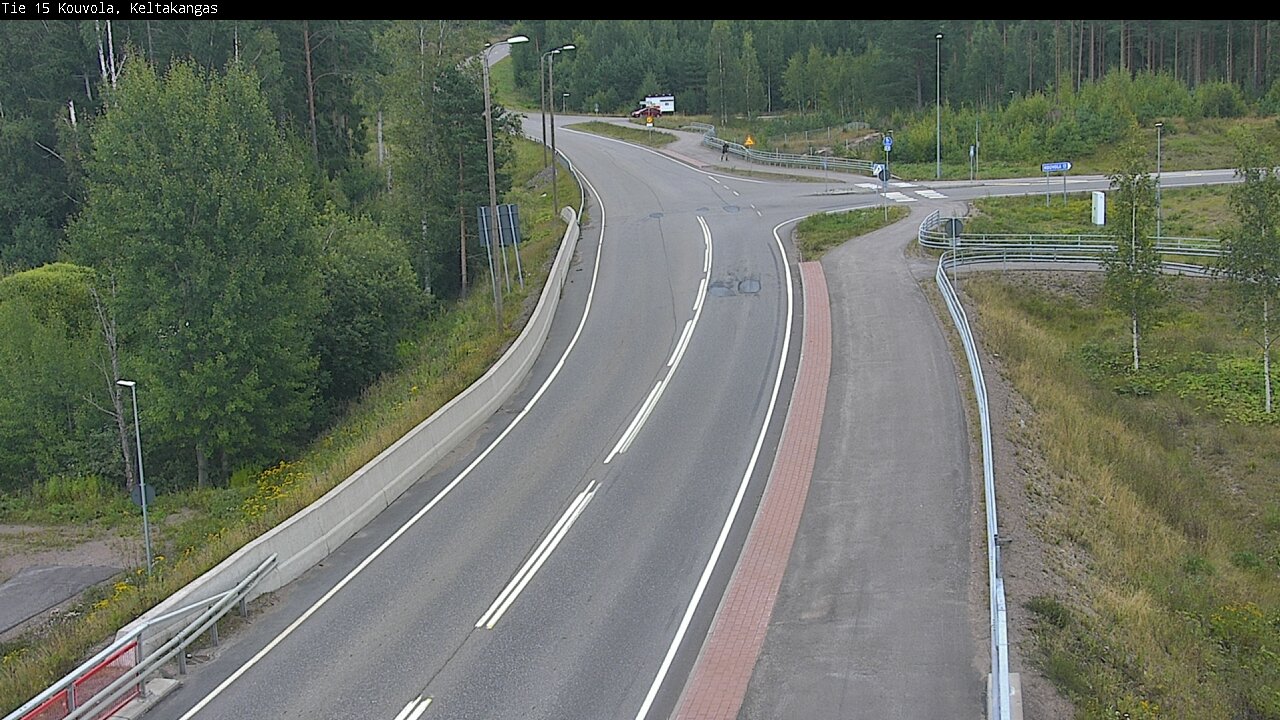 Weather Camera Image Väg 15 Kouvola, Keltakangas, Kouvola, Kymenlaakso