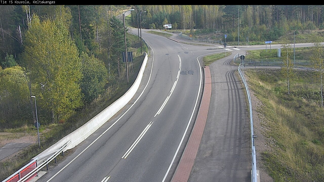 Weather Camera Image Road 15 Kouvola, Keltakangas, Kouvola, Kymenlaakso