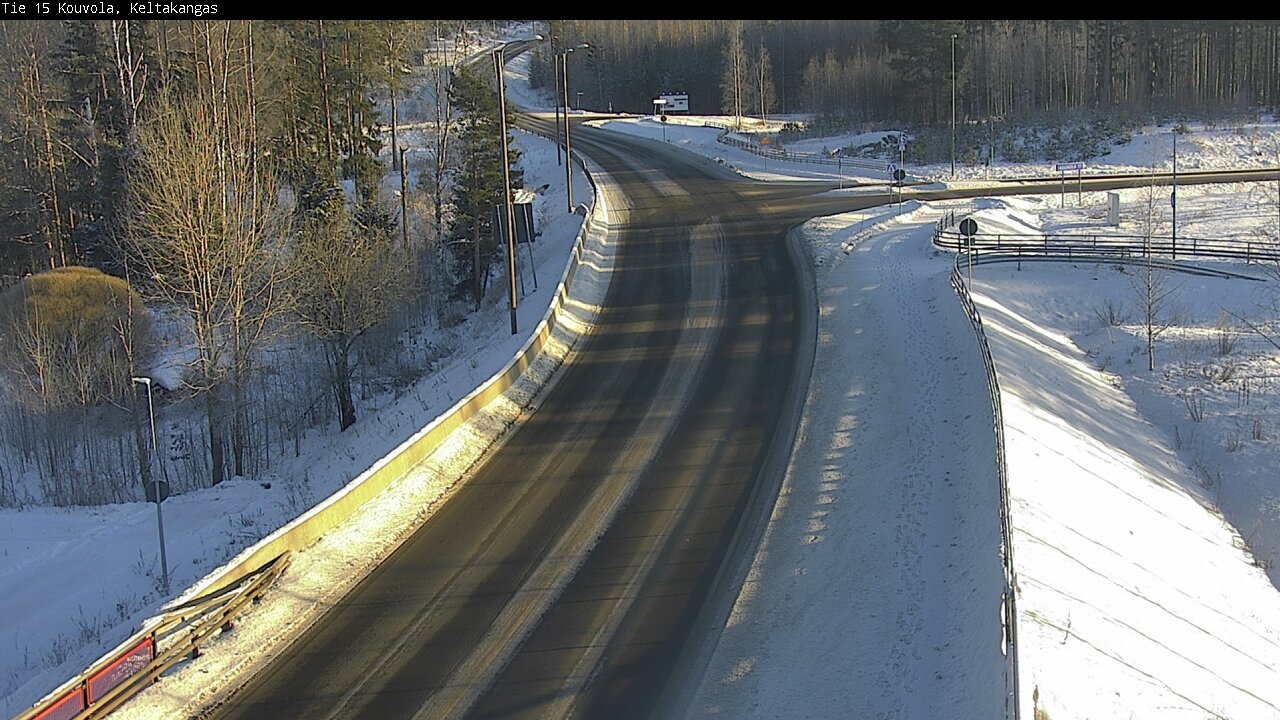 Weather Camera Image Road 15 Kouvola, Keltakangas, Kouvola, Kymenlaakso