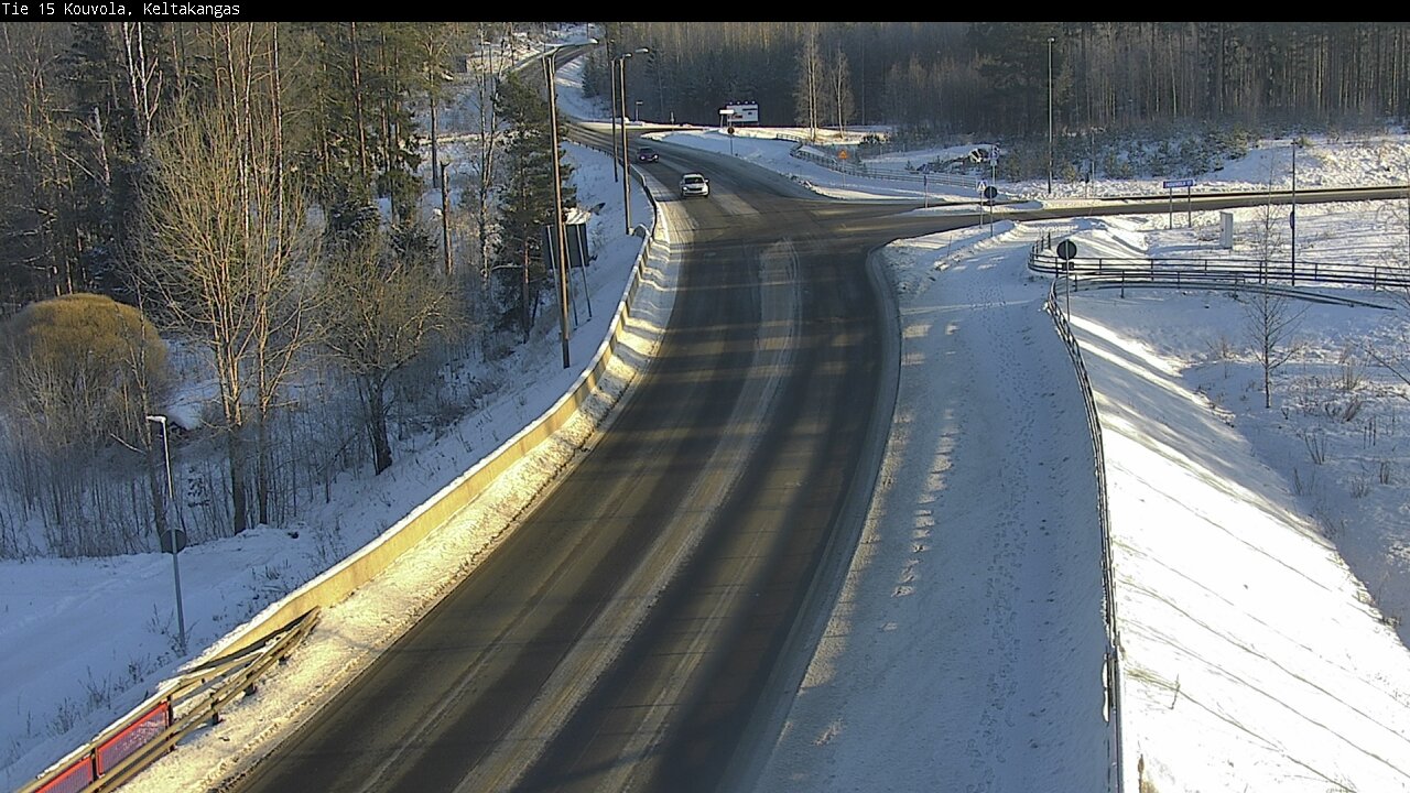 Weather Camera Image Road 15 Kouvola, Keltakangas, Kouvola, Kymenlaakso