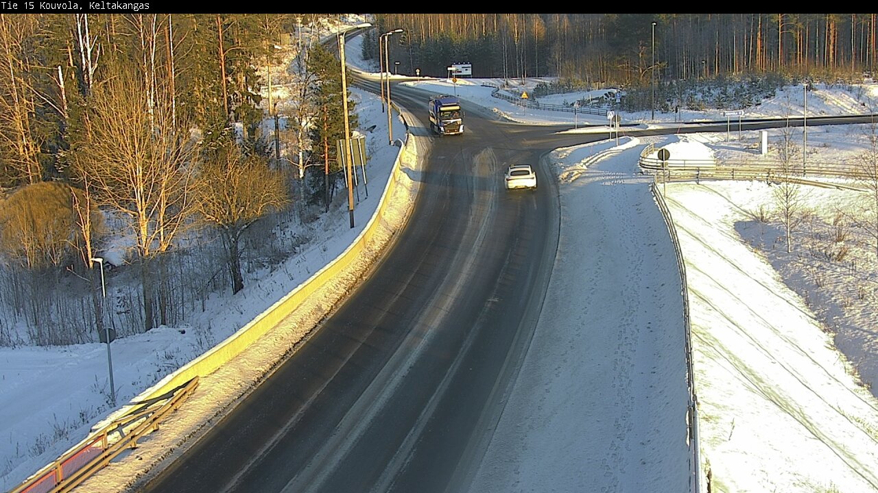 Weather Camera Image Road 15 Kouvola, Keltakangas, Kouvola, Kymenlaakso