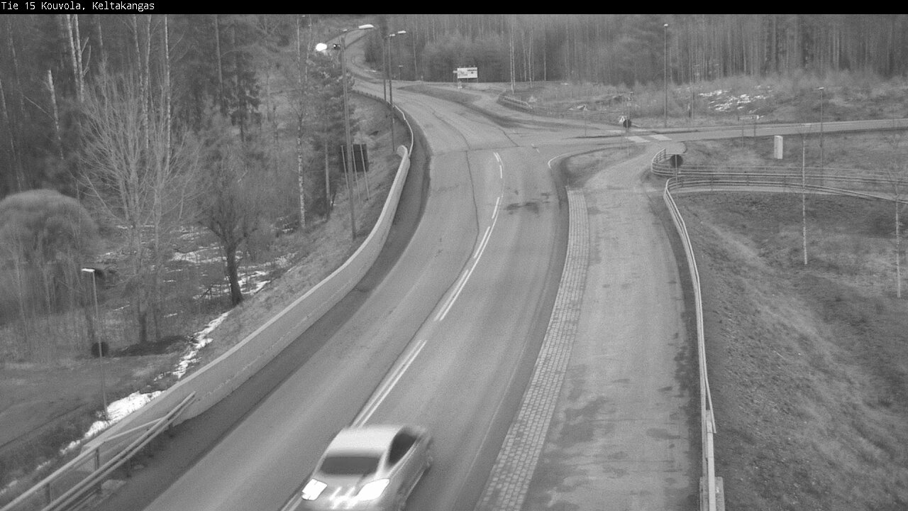 Weather Camera Image Road 15 Kouvola, Keltakangas, Kouvola, Kymenlaakso