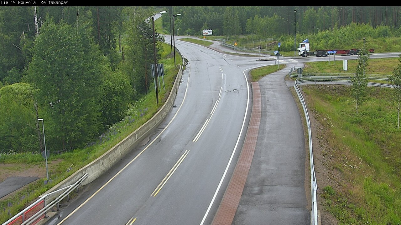 Weather Camera Image Väg 15 Kouvola, Keltakangas, Kouvola, Kymenlaakso
