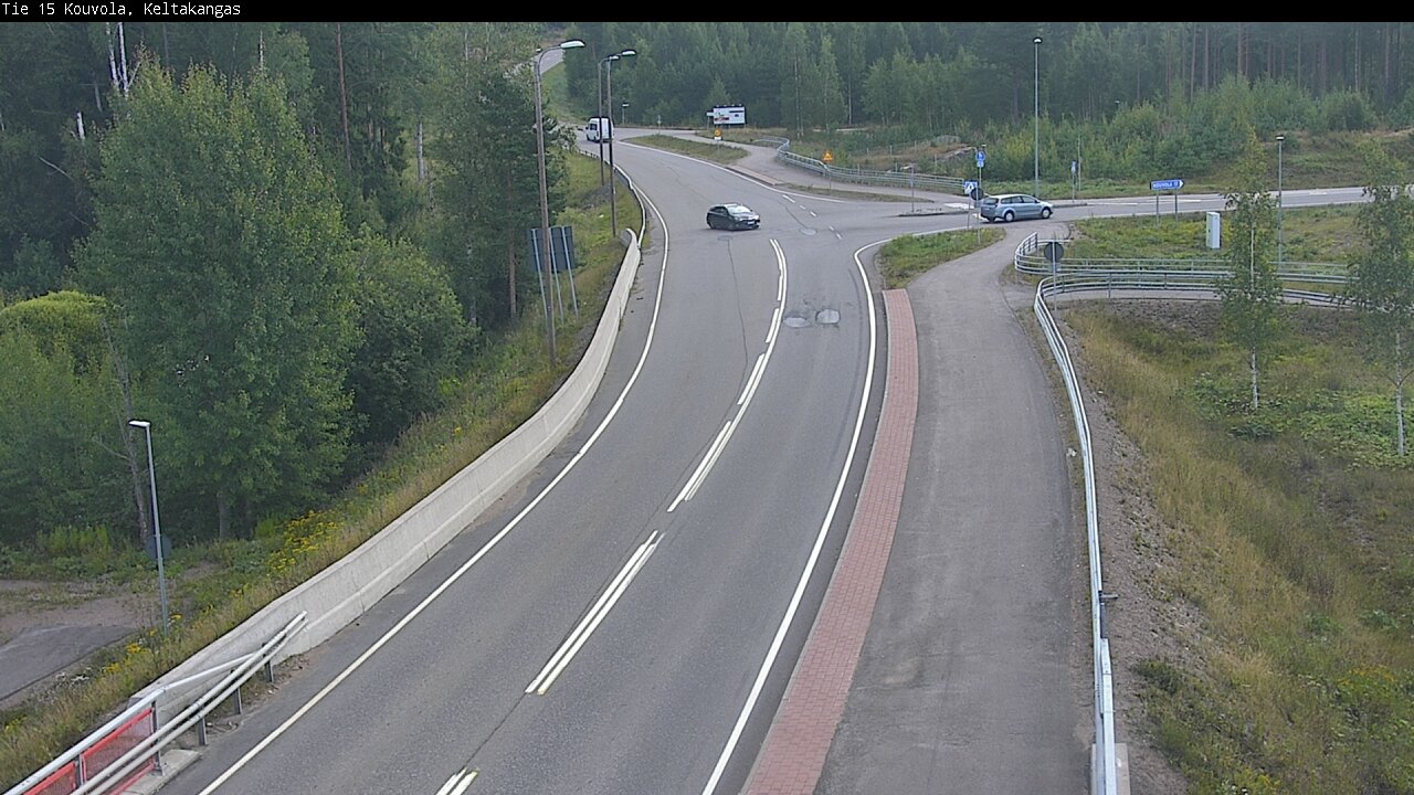 Weather Camera Image Väg 15 Kouvola, Keltakangas, Kouvola, Kymenlaakso