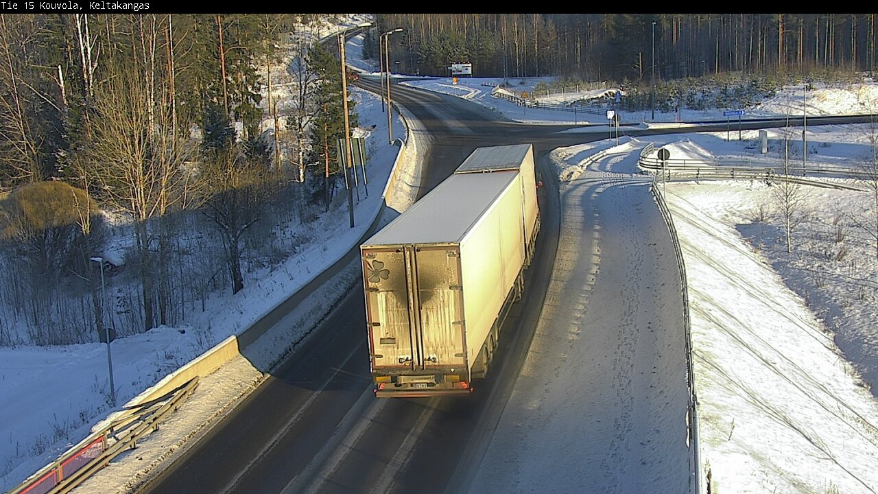 Weather Camera Image Road 15 Kouvola, Keltakangas, Kouvola, Kymenlaakso