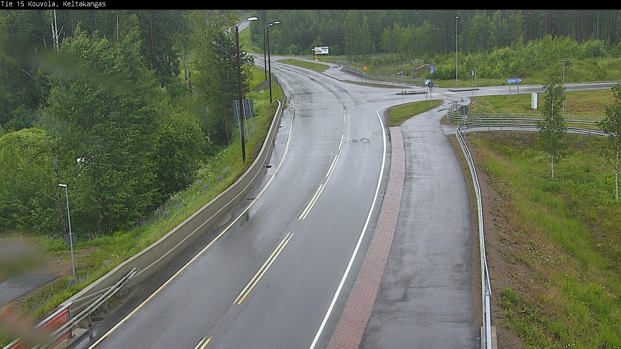 Weather Camera Image Road 15 Kouvola, Keltakangas, Kouvola, Kymenlaakso