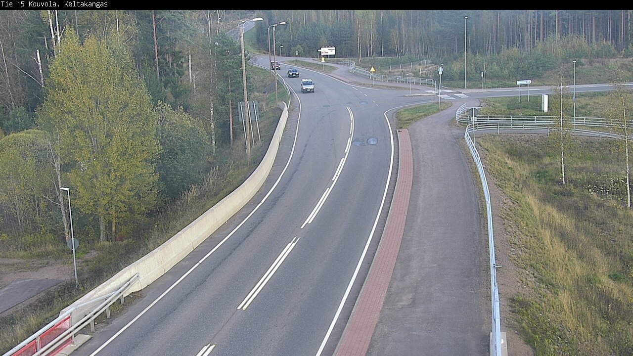 Weather Camera Image Road 15 Kouvola, Keltakangas, Kouvola, Kymenlaakso