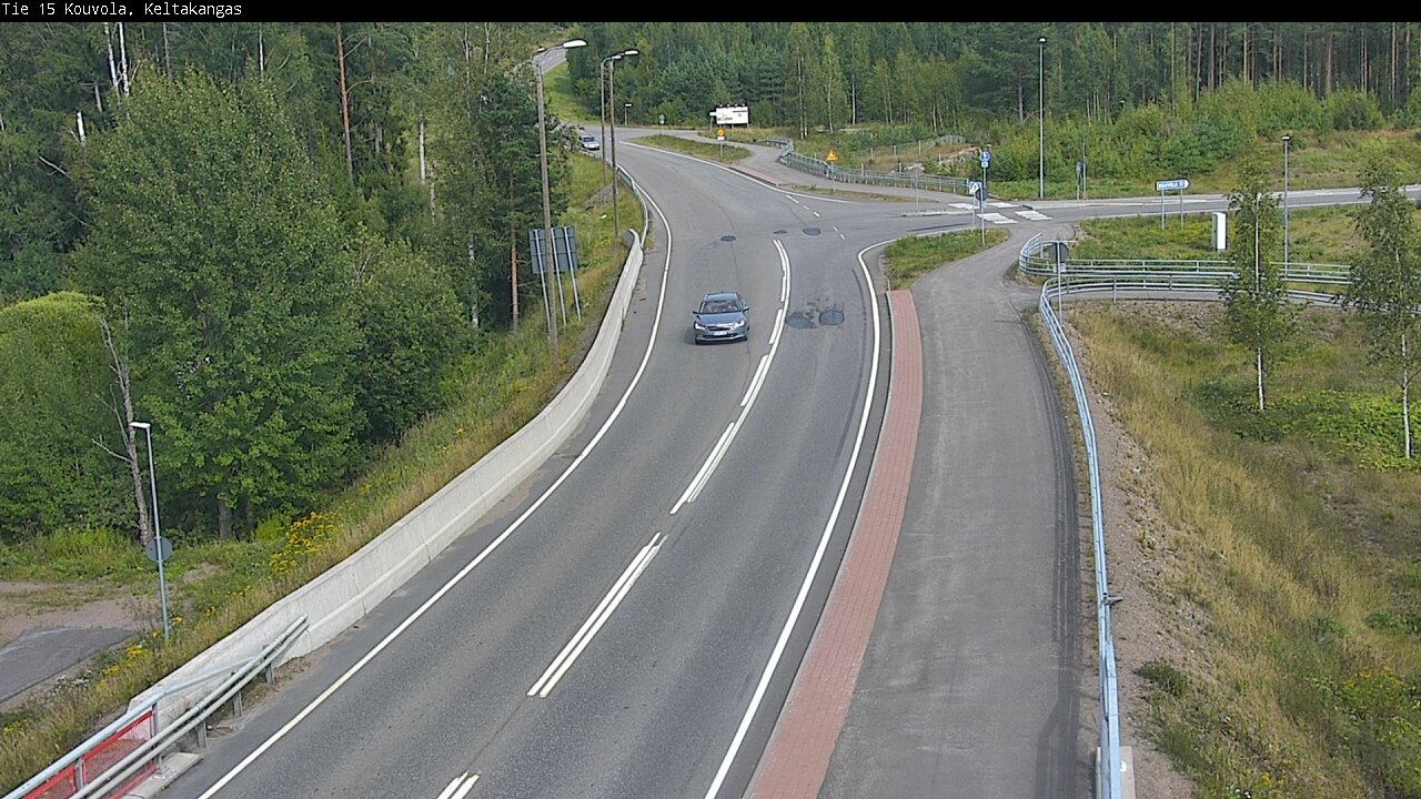 Weather Camera Image Road 15 Kouvola, Keltakangas, Kouvola, Kymenlaakso