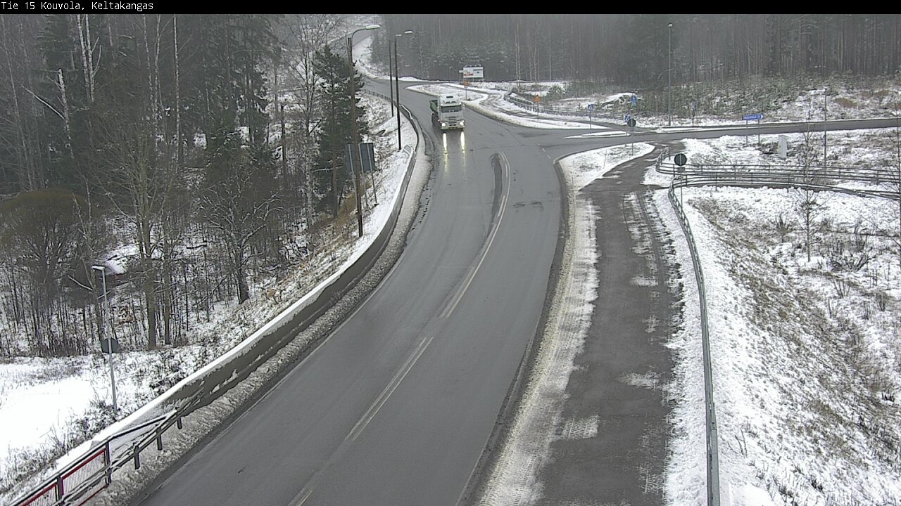 Weather Camera Image Road 15 Kouvola, Keltakangas, Kouvola, Kymenlaakso