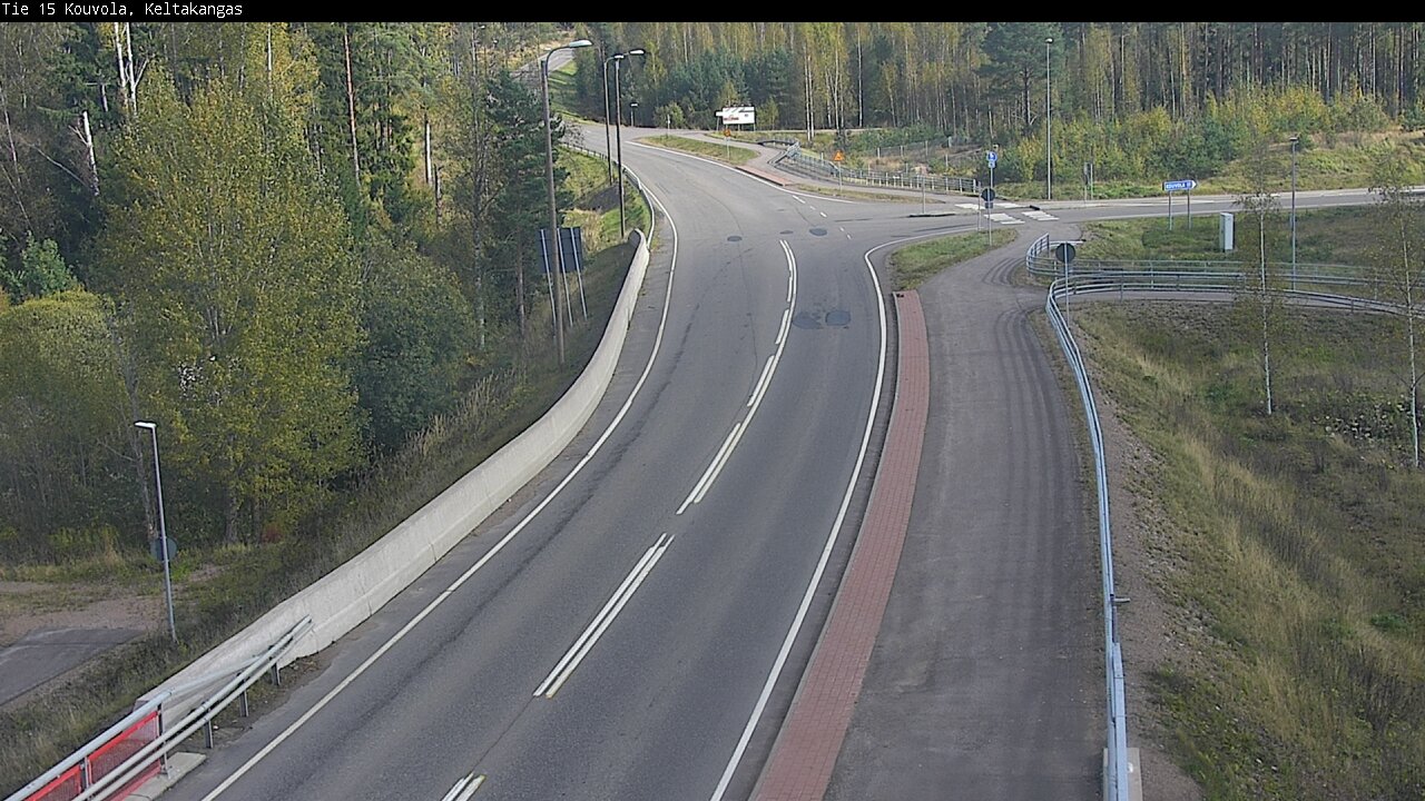 Weather Camera Image Road 15 Kouvola, Keltakangas, Kouvola, Kymenlaakso