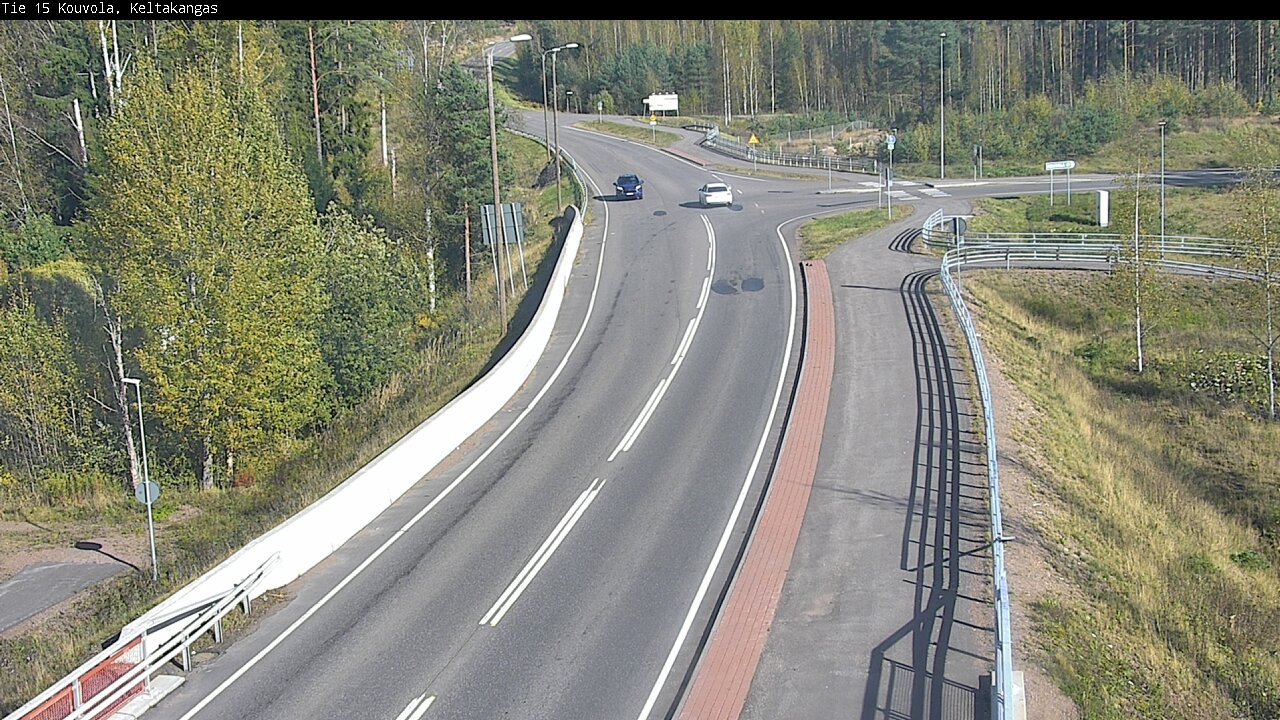 Weather Camera Image Road 15 Kouvola, Keltakangas, Kouvola, Kymenlaakso